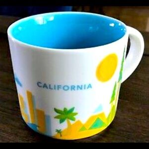 𝅺STARBUCKS You Are Here California Mug  2015 14 oz